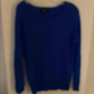 MOSSIMO Royal blue cerulean long sleeve sweater